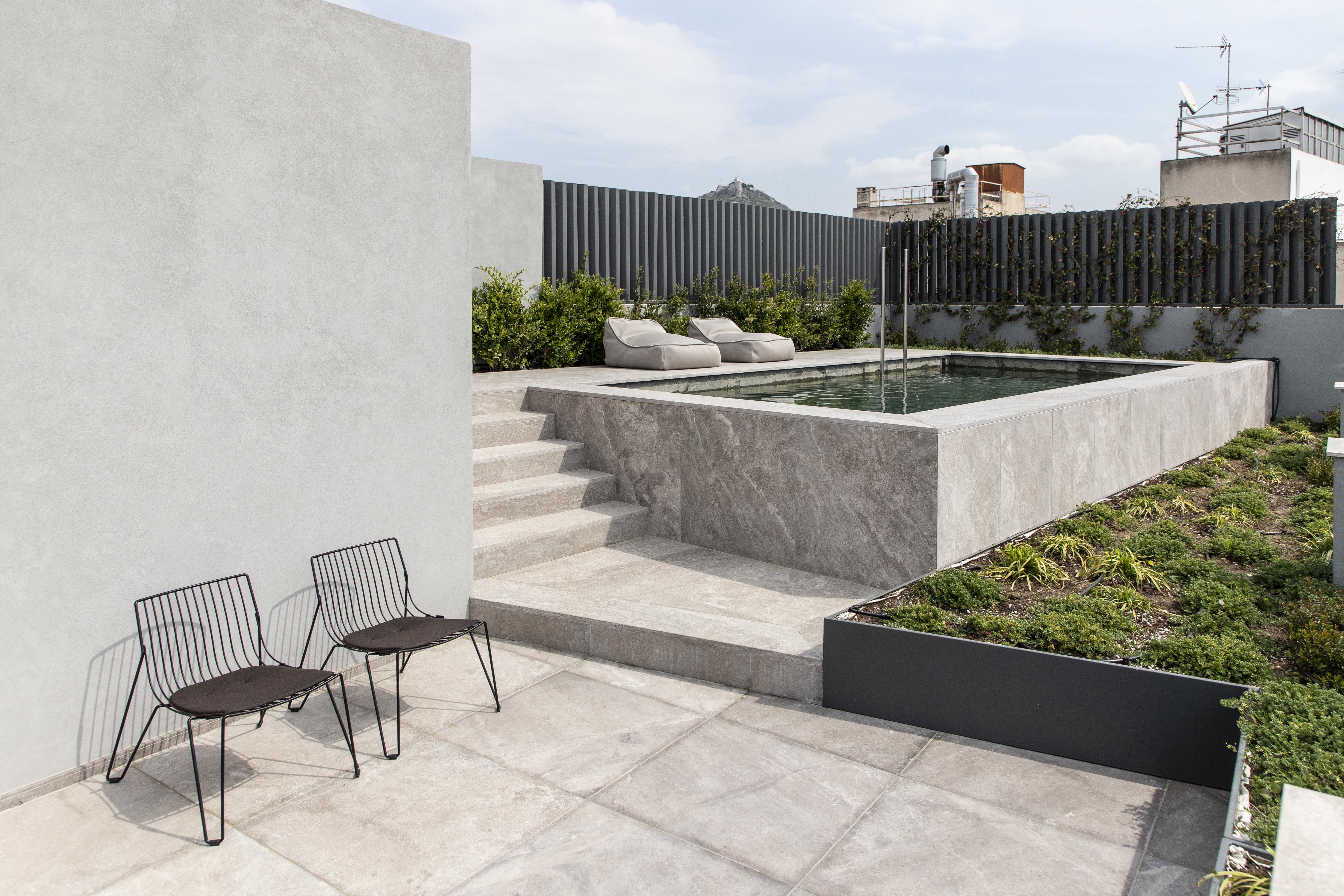 Perianth Hotel Athén Kültér fotó Rooftop garden